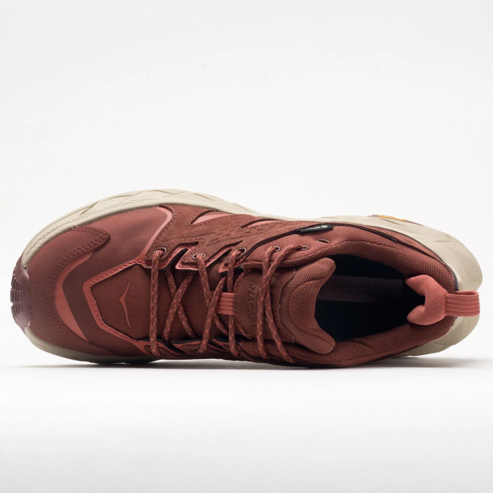 Hoka One One Anacapa Low GTX Women's Cherry Mahogany/Hot Sauce - Image 3