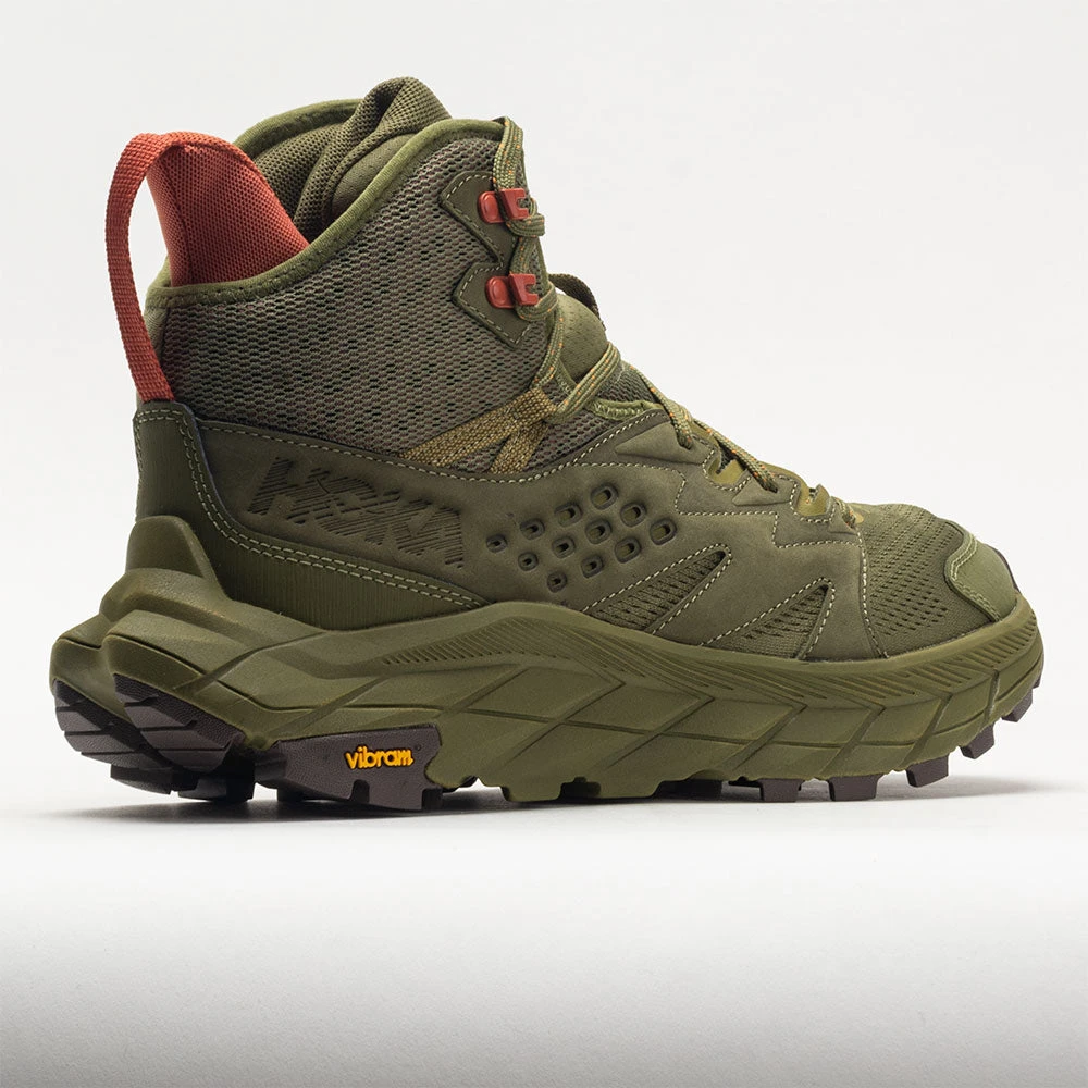 HOKA Anacapa Breeze Mid Men's Avocado/Burnt Ochre - Image 6